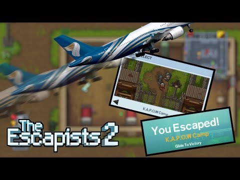 K.A.P.O.W CAMP "Glide to Victory" ESCAPE - The Escapists 2 #11
