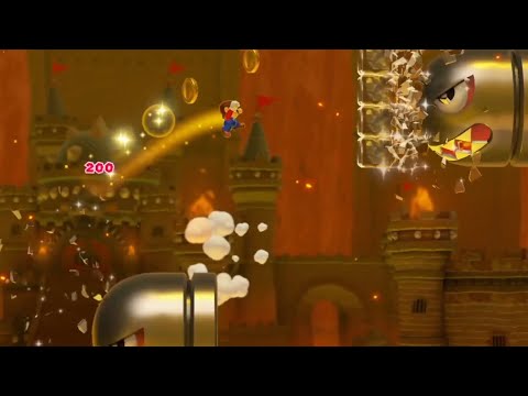 3D Thwomp Speedrun | Super Mario Maker 2