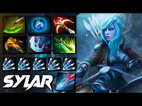 Sylar Drow Ranger Arcana Marksman - Dota 2 Pro Gameplay [Watch & Learn]