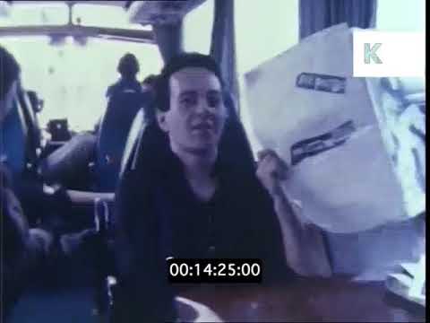 Late 70s UK, Joe Strummer and Ari Up on Tour Bus | Don Letts | Premium Footage