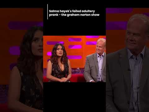 salma hayek's failed adultery prank