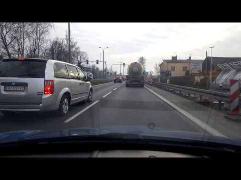 DK-1 Pszczyna - zjechanie