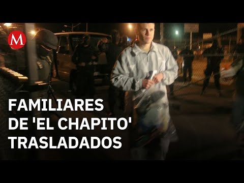 Relatives of 'El Chapito' transferred to Puente Grande prison after his arrest in Zapopan