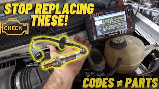 Most Mechanics will throw in Oxygen Sensors! WRONG!! P1132 P1152
