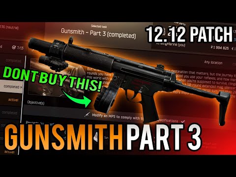 Easiest Gunsmith Part 3 Guide - Escape From Tarkov