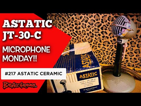 Best Blues Harmonica Microphones | Astatic JT-30-C Ceramic Bullet Microphone - Microphone Monday 217