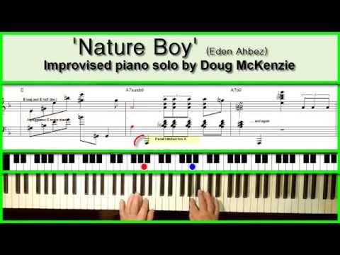 'Nature Boy' - jazz piano tutorial