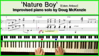 'Nature Boy' - jazz piano tutorial