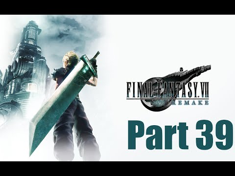 Final Fantasy VII Remake 100% Playthrough (Normal) - Part 39 [Intelligence Agent Trophy]