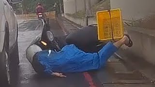 【自摔影片】一掃颱風天還要去實驗室的壞心情