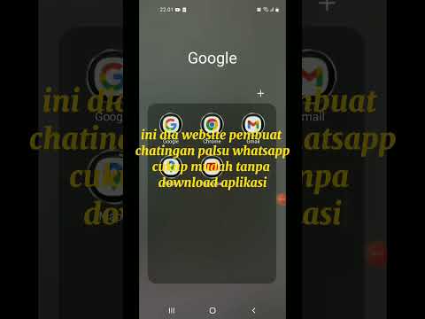 cara membuat chat palsu whatsapp # short