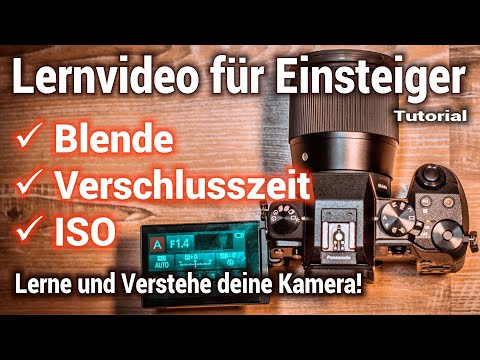 🌟 Blende, Verschlusszeit und ISO einstellen am Beispiel der Canon EOS 80D - Tutorial für Einsteiger