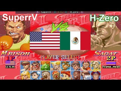 Super Street Fighter II X: Grand Master Challenge - SuperrV vs H-Zero FT5