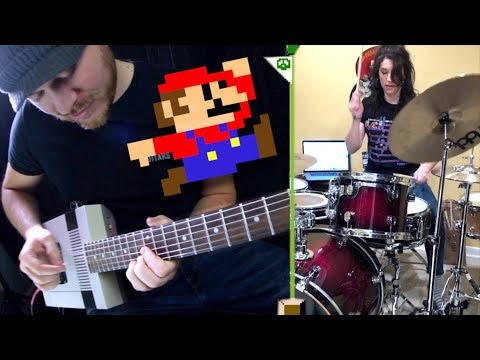 Mario on Guitendo + Jessica Burdeaux on Drums