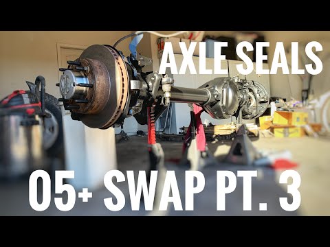 05+ Axle Swap Pt. 3 Installing Inner Axle Seals on the Dana 60