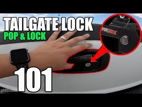 How to Install POP & LOCK Manual TailGate Lock for GM 1999 - 2007 CHEVY GMC CADILLAC DIY