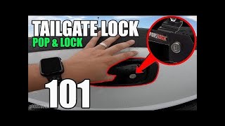 How to Install POP & LOCK Manual TailGate Lock for GM 1999 - 2007 CHEVY GMC CADILLAC DIY