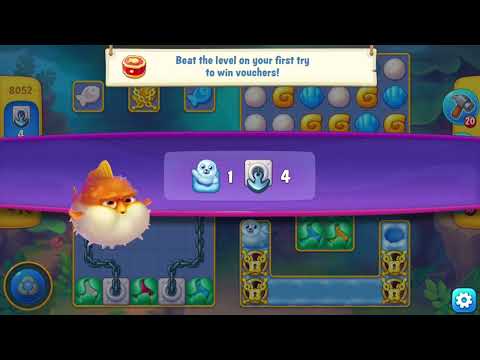 [FISHDOM Walkthrough] Level 8052 Super Hard