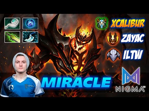 Miracle Shadow Fiend [w/ Xcalibur VS ILTW & Zayac] Dota 2 Pro Gameplay [Watch & Learn]