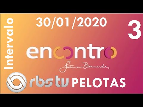 Intervalo: Encontro com Fátima Bernardes - RBS TV Pelotas (30/01/2020) [3]