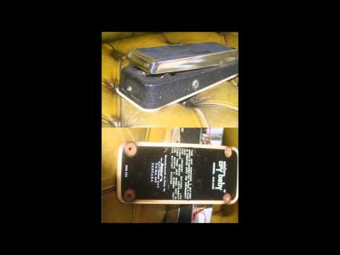 JEN Mister Crybaby Wah / Volume Pedal 1970's Italy RARE! image 8