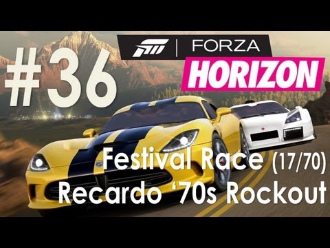 Forza Horizon - Walkthrough Part 36 - Festival Race (17/70) - Recardo '70s Rockout