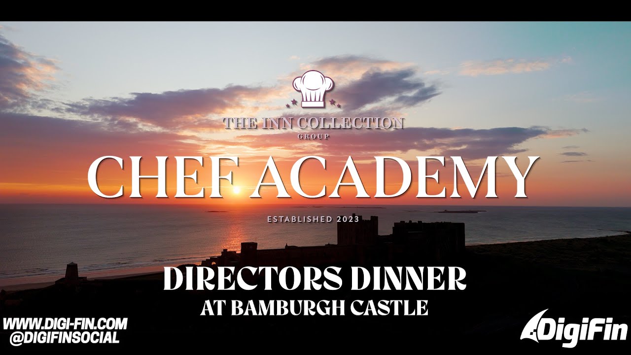 Directors Dinner event at Bamburgh Castle for The Inn Collection Group Chef Academy
