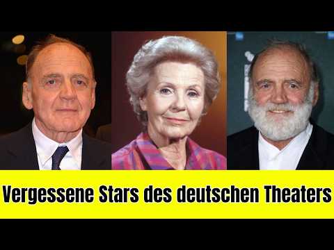 Forgotten celebrities of the theater – What became of these extraordinary actors?