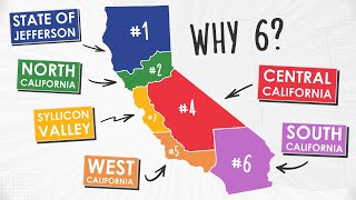 The CRAZY Plan To Split California Into Six States