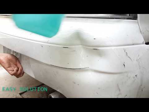 How to repair dents on your car with hot water