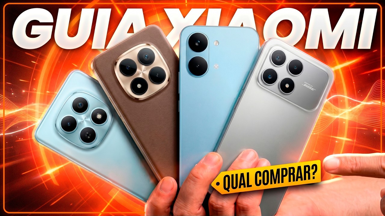 QUAL Xiaomi COMPRAR?! Do BARATINHO ao MAIS BRUTO!! Guia COMPLETO!!