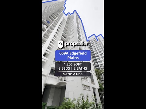 669A Edgefield Plains, 669A Edgefield Plains, 3 Bedrooms, 1,206 sqft, HDB Flat For Sale, by Reine Chan, 500142792 - PropertyGuru.com.sg
