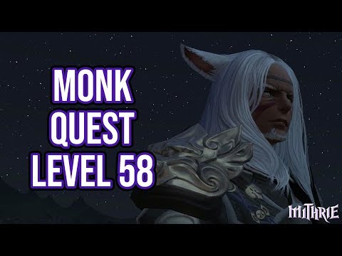 FFXIV 3.56 1027 Monk Quest Level 58