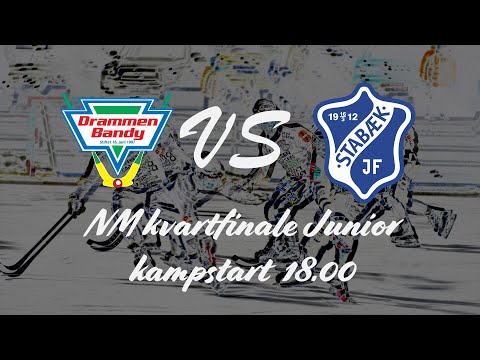 Junior NM kvartfinale  Drammen Bandy - Stabæk