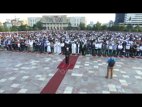 "Kurban Bajrami" - Falja e Namazit në sheshin "Skënderbej" ( 28 Qershor 2023 )