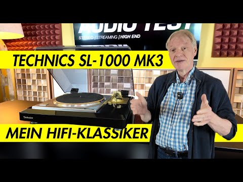 Technics SL-1000 MK3 turntable - Homage to the vintage HiFi classic from 1984 by Reiner Pohl