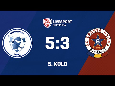 5. kolo | 1. SC TEMPISH Vítkovice - ACEMA Sparta Praha 5:3