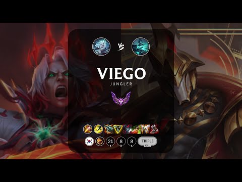 Viego Jungle vs Hecarim - KR Master Patch 13.12