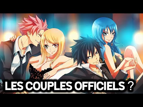 LES COUPLES CONFIRMÉS DANS FAIRY TAIL !