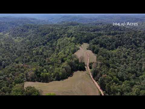 204+/- Acre Jackson County WV Land with Cabin