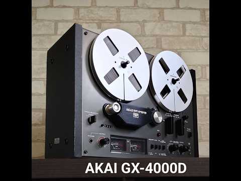 AKAI GX-4000D Rare Serviced Vintage Reel to Reel Tape Recorder japan Warranty image 23
