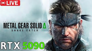 🔴 Metal Gear Solid : Snake Eater Pt 3 - PC ULTRA 4K60 GRAPHICS - 🔴 NVIDIA RTX 5090