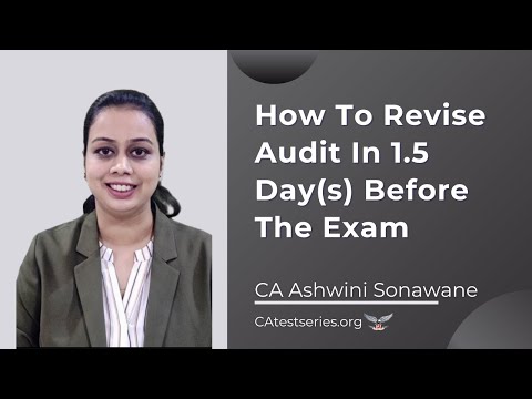 Video by CA Test Series