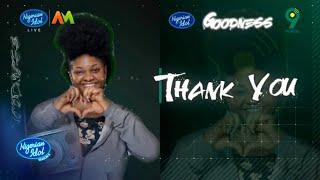 Goodness: ‘Mercy Said No’ by CeCe Winans – Nigerian Idol | S8 | E9 | Africa Magic
