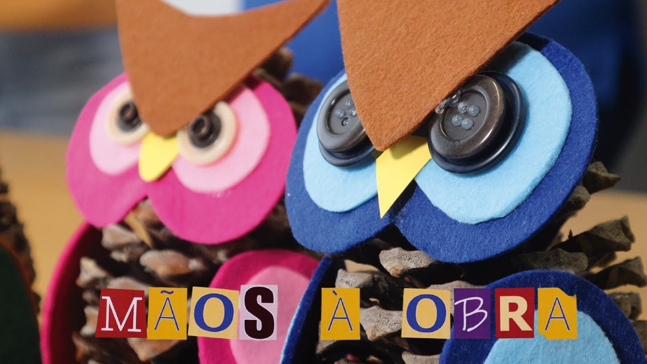 "Mãos à Obra": Prepare estes MOCHOS com PINHAS...