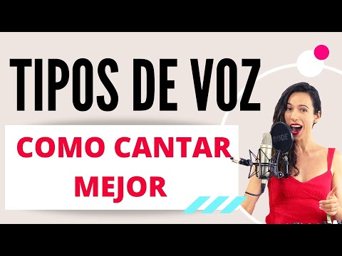 🔥TIPOS DE VOZ🎵 CUÁL ES MI TIPO DE VOZ 1 | Registros Vocales,  Clase de Canto Natalia Bliss
