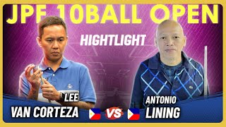 Download lagu [Hightlight] 𝗟𝗘𝗘 𝗩𝗔𝗡 𝗖𝗢𝗥𝗧𝗘𝗭𝗔 🆚 𝗔𝗡𝗧𝗢𝗡𝗜𝗢 𝗟𝗜𝗡𝗜𝗡𝗚| JPF 10 BALL OPEN | Final mp3