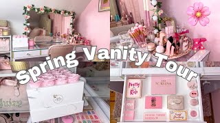 UPDATED MAKEUP VANITY TOUR | Spring 2025
