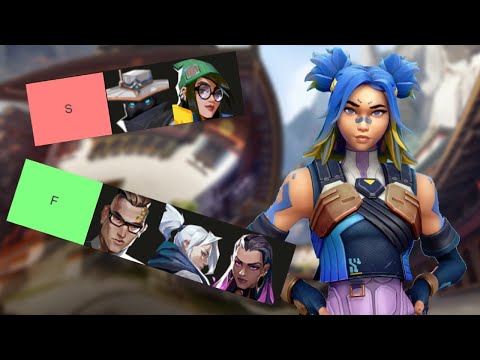 THE BEST Valorant Agent Tier List
