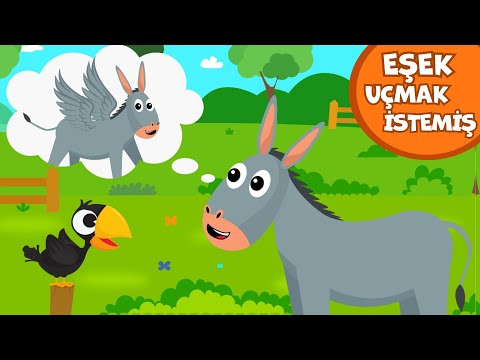 Yaramaz Eşek Uçmak İstemiş | Hayvanları Öğreniyorum | Bebek Şarkıları
